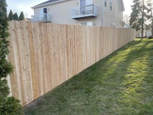 Caledonia Back Yard Fencing backyard fence 1 300x225